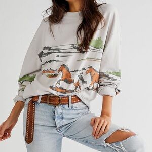 Daydreamer Running Horses Sweatshirts